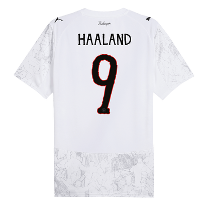 HAALAND #9 Manchester City KidSuper Soccer Jersey 2025/26 White - Club World Cup