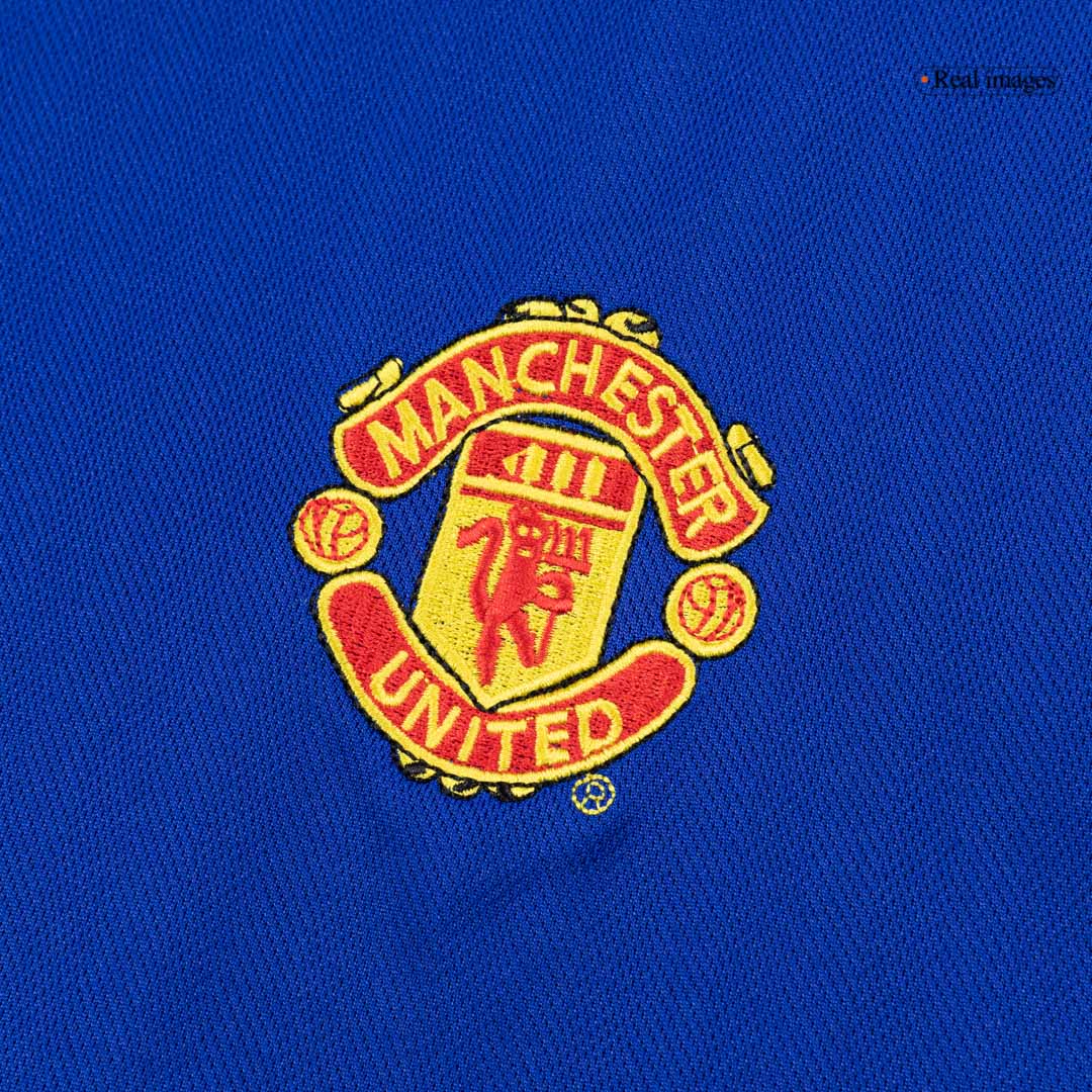 Retro 05/06 Manchester United Away Soccer Jersey Blue