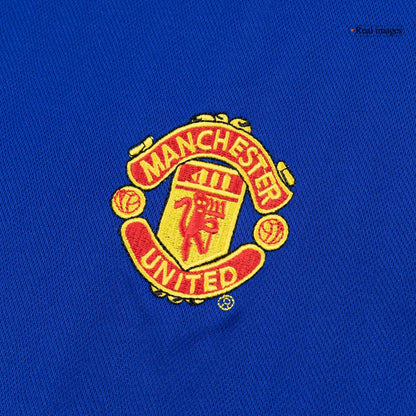 Retro 05/06 Manchester United Away Soccer Jersey Blue