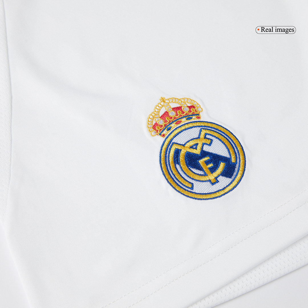 Real Madrid Home Soccer Shorts 2024/25 White