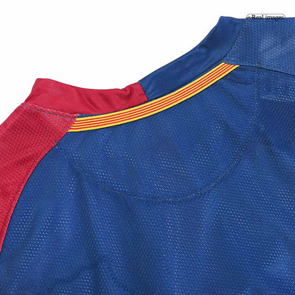 Retro A.INIESTA #8 2008/09 Barcelona Home Soccer Jersey - UCL Final