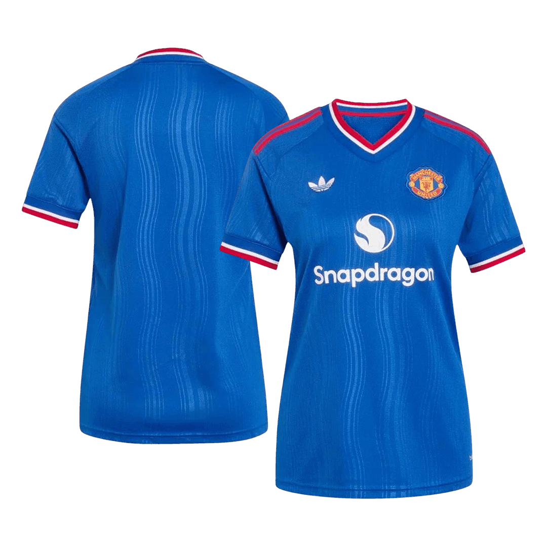 Women's Manchester United Away Soccer Jersey 2026/27 Blue