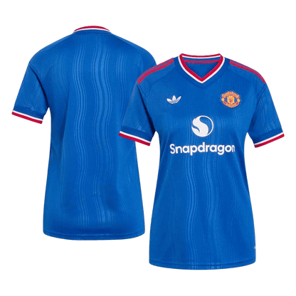 Women's Manchester United Away Soccer Jersey 2026/27 Blue