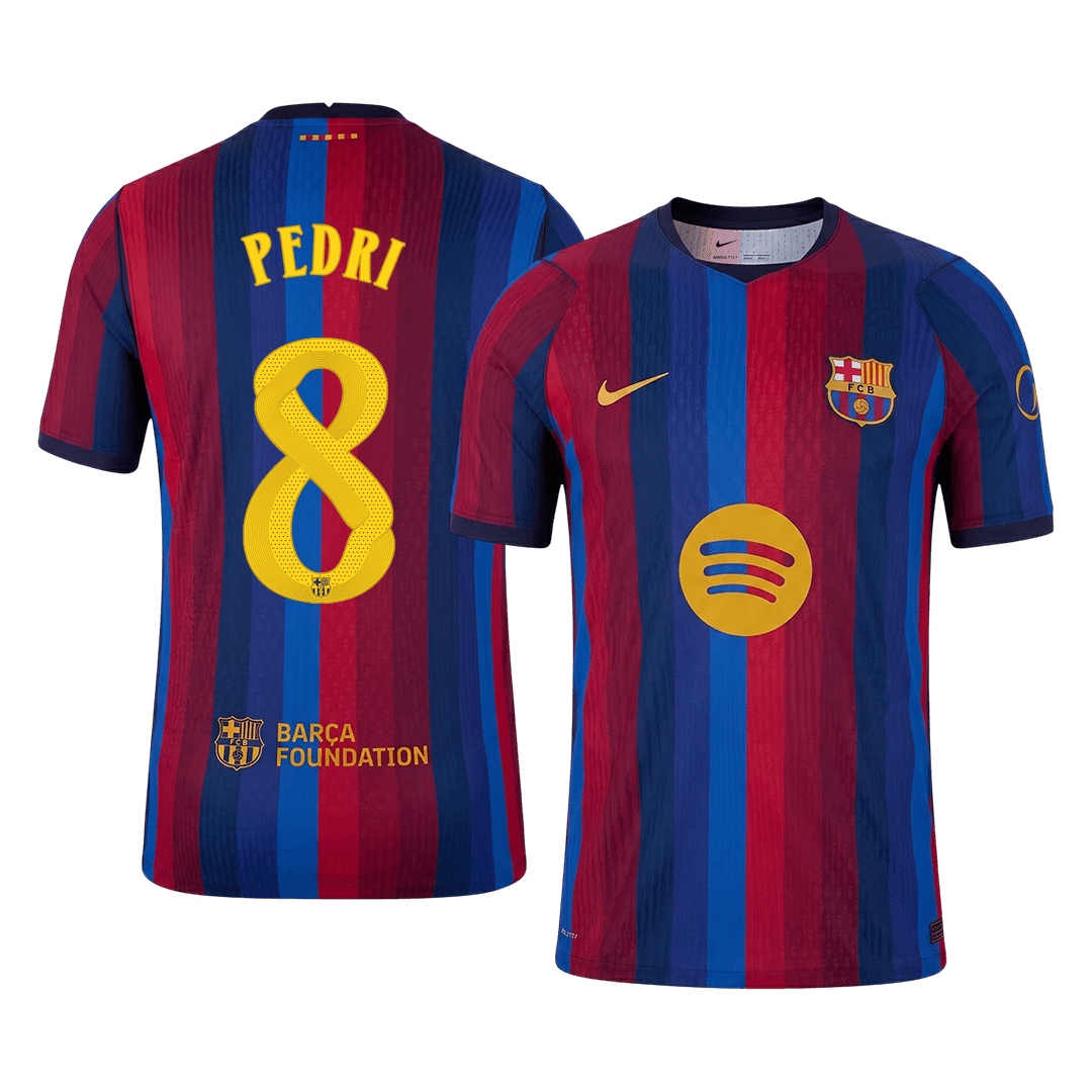 Player Version PEDRI #8 Barcelona Home Football Jersey 2026/27