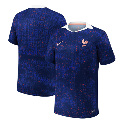 Men's France Home Soccer Jersey 2025 Blue - Women's Euro