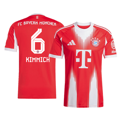 KIMMICH #6 Bayern Munich Home Soccer Jersey 2025/26