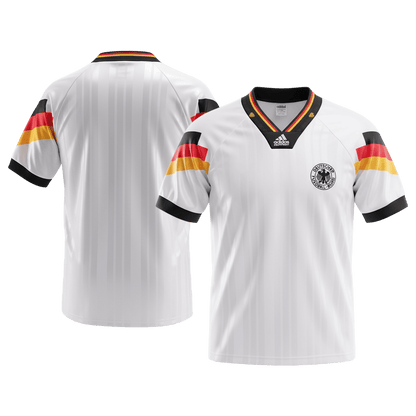 Retro 1992 Germany Home Soccer Jersey