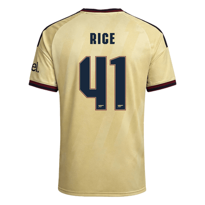 RICE #41 Arsenal Third Soccer Jersey 2026/27 Yellow - UCL