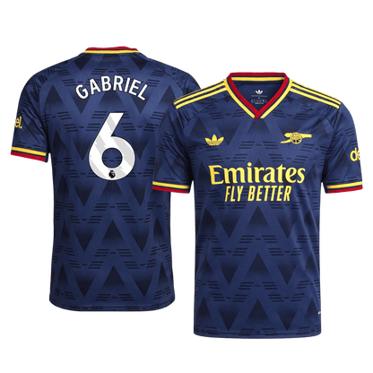 Authentic GABRIEL #6 Arsenal Away Soccer Jersey 2026/27