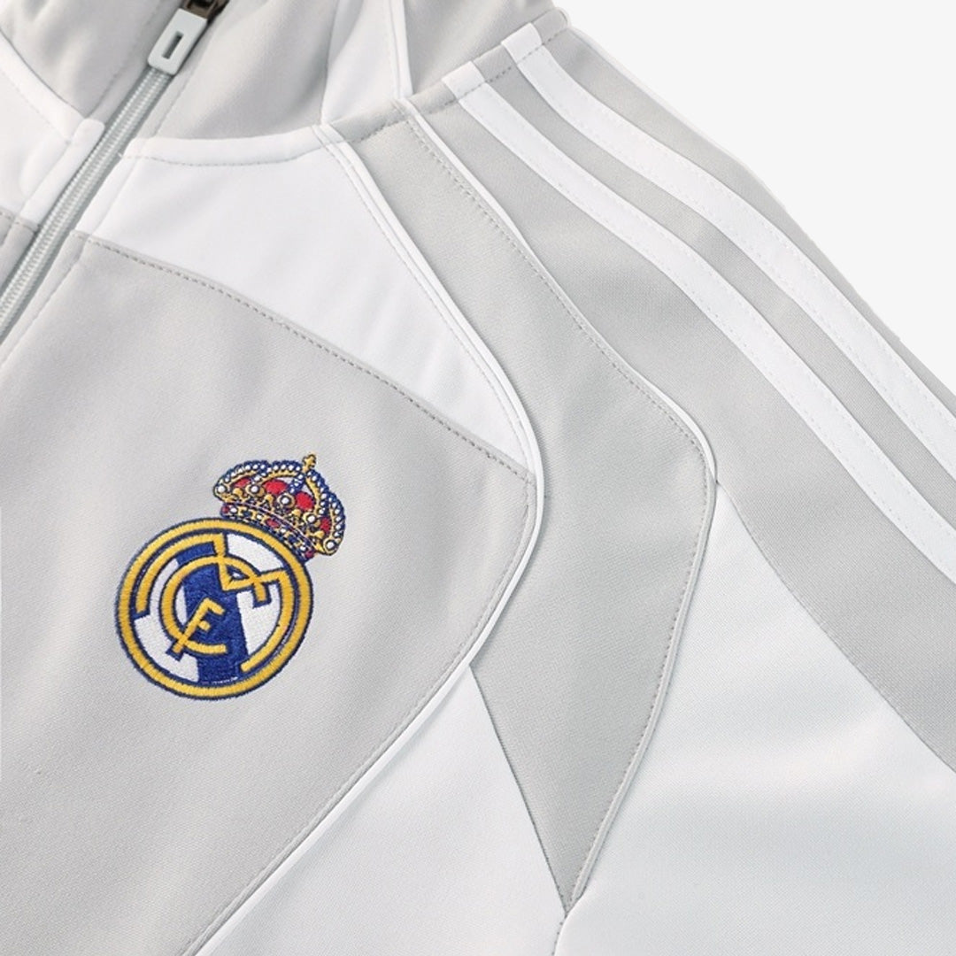 25/26 Real Madrid Training Jacket Kit(Jacket+Pants) Gray