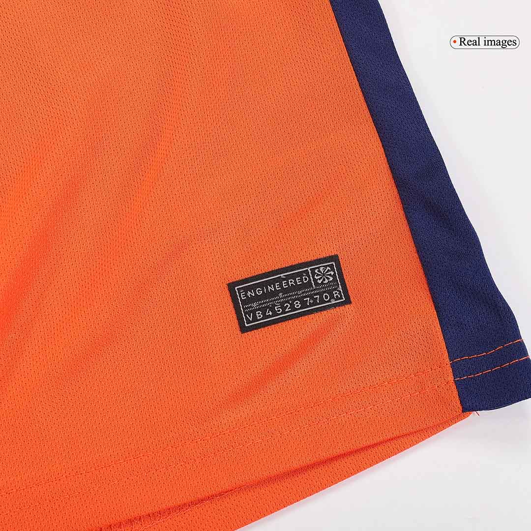Kid's Netherlands Home Soccer Jersey Kit(Jersey+Shorts) Euro 2024