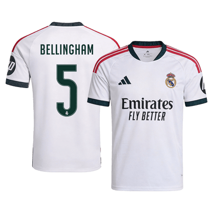 BELLINGHAM #5 Real Madrid Home Football Jersey 26/27 White