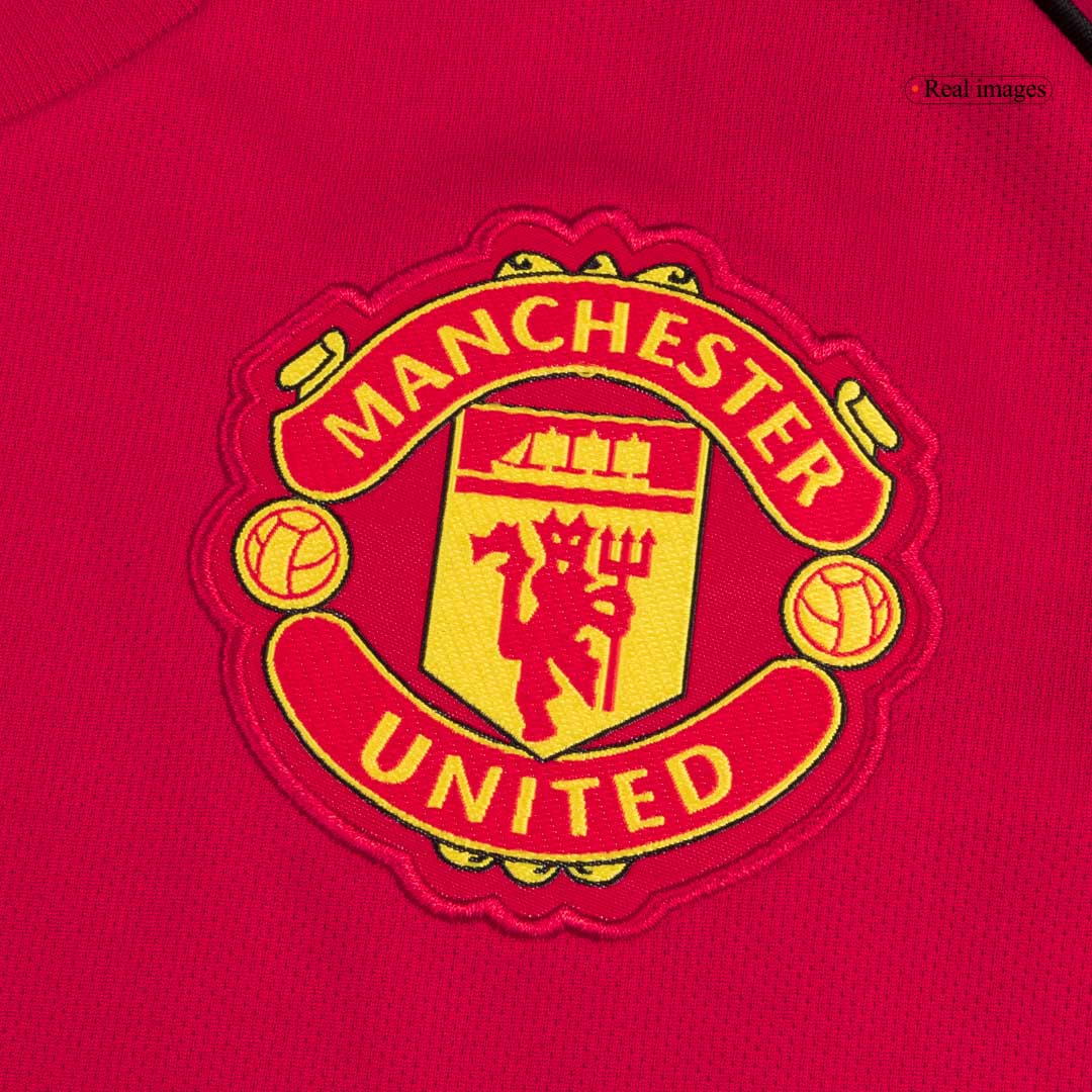 B.FERNANDES #8 Manchester United Home Soccer Jersey 2025/26 Red
