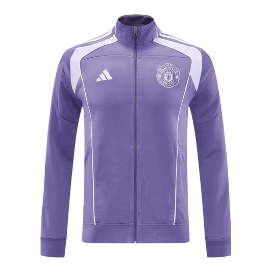 25/26 Manchester United Training Jacket Purple