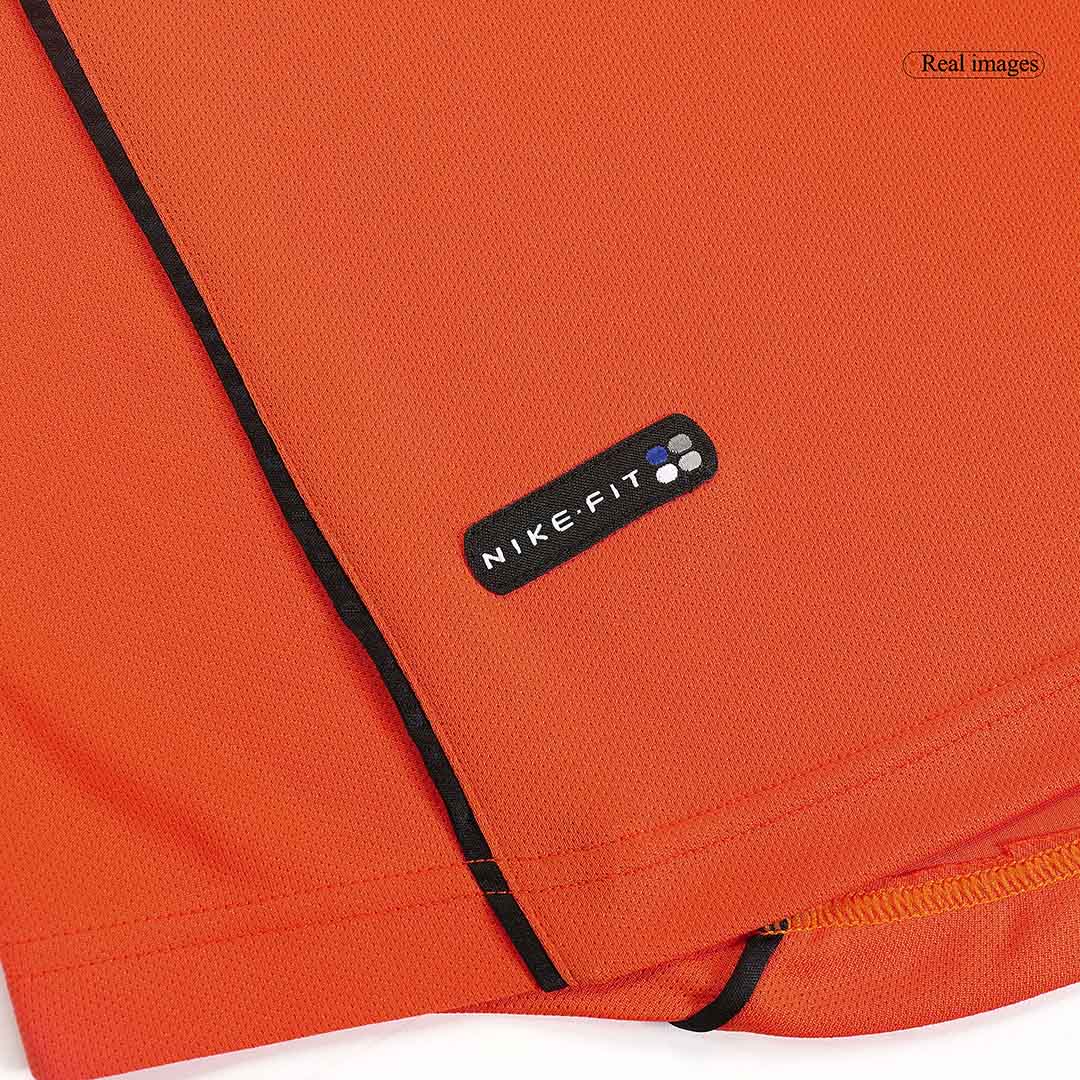 Retro Netherlands Home Soccer Jersey World Cup 1998 Orange