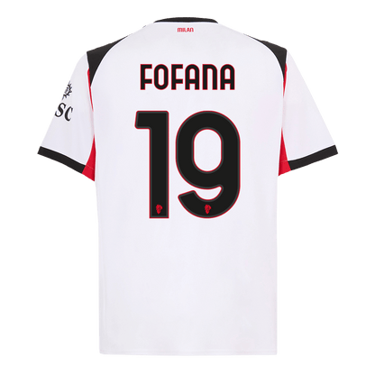 FOFANA #19 AC Milan Away Soccer Jersey 2025/26