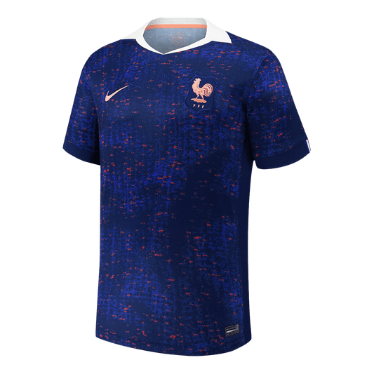 Men's France Home Soccer Jersey 2025 Blue - Women's Euro