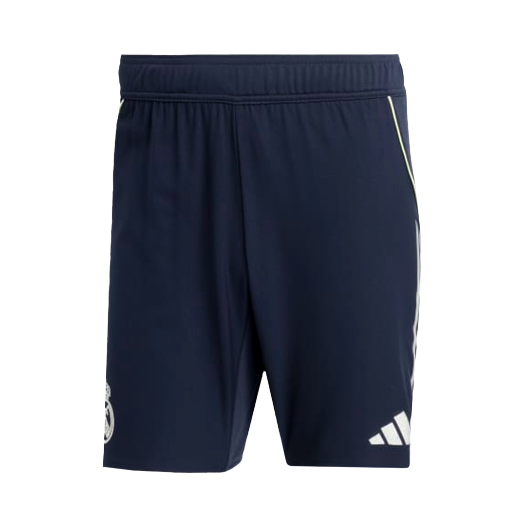 Authentic Real Madrid Away Soccer Shorts 25/26 Navy