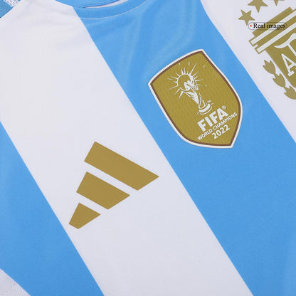 Authentic MESSI #10 Argentina Home Soccer Jersey 2024