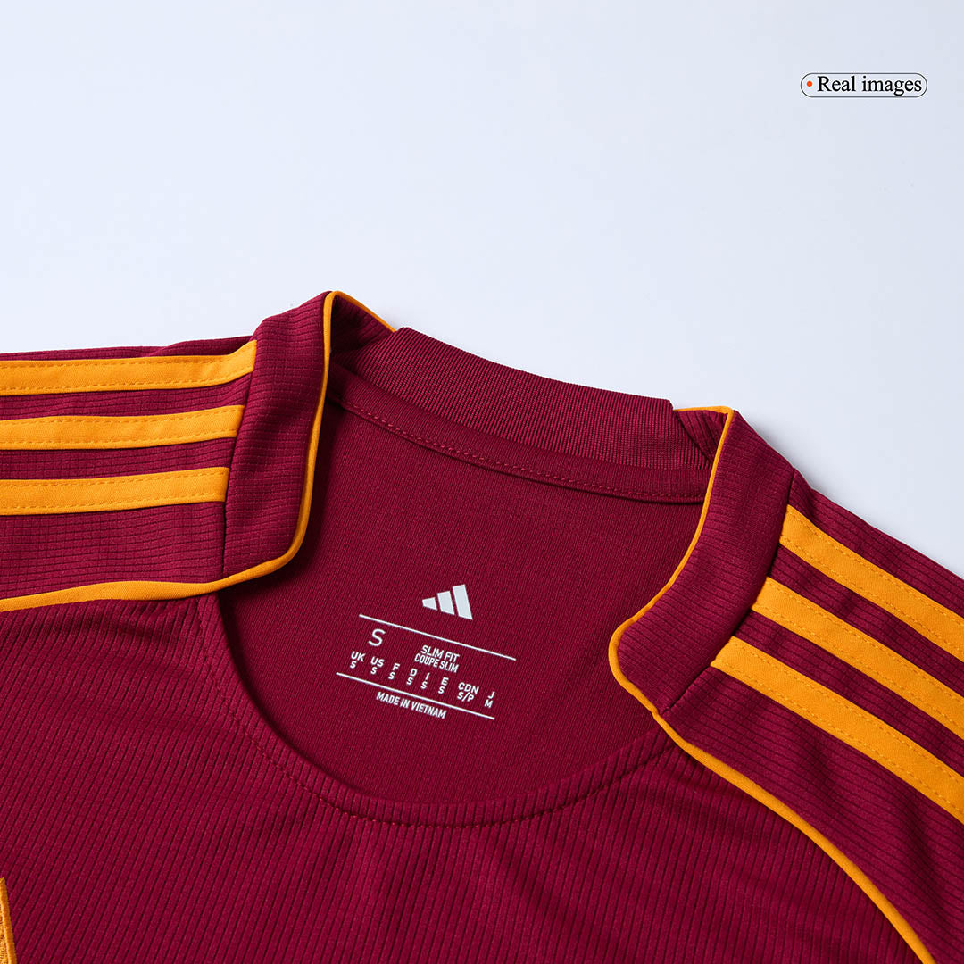 Roma Home Soccer Jersey Kit(Jersey+Shorts) 2025/26