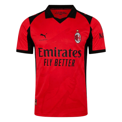 AC Milan x Slam Jam Soccer Jersey 2025/26 Red