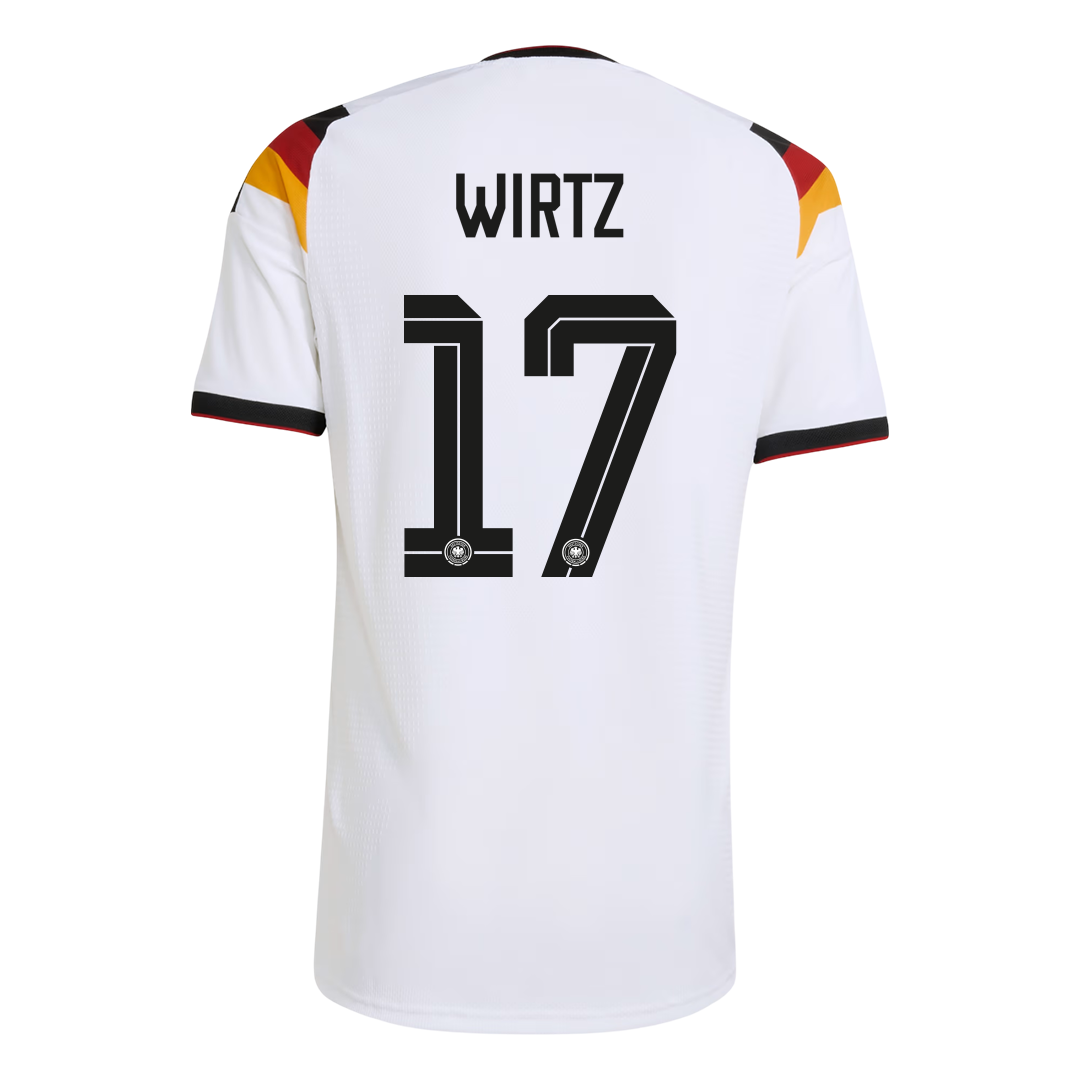 Authentic WIRTZ #17 Germany Home Soccer Jersey 2026