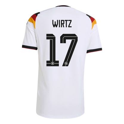 Authentic WIRTZ #17 Germany Home Soccer Jersey 2026