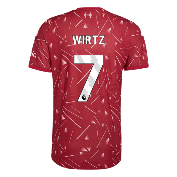 Authentic WIRTZ #7 Liverpool Home Soccer Jersey 2026/27