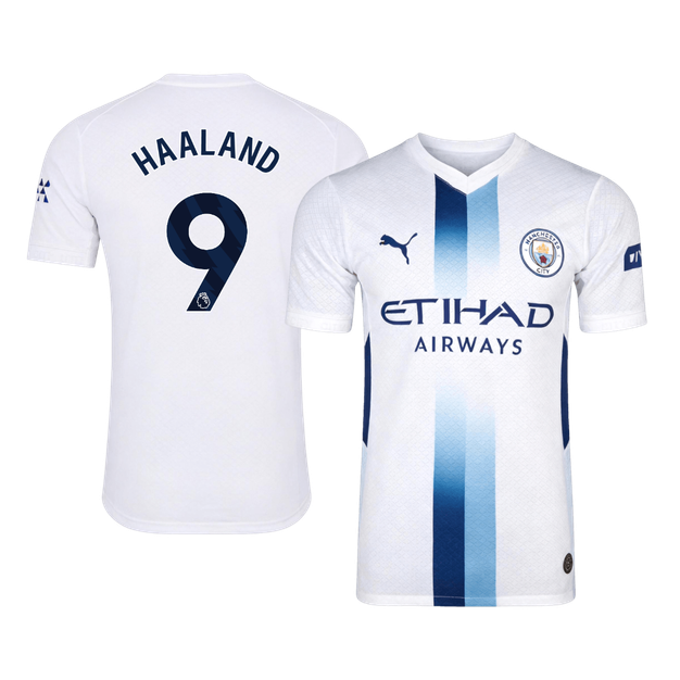 Authentic HAALAND #9 Manchester City Third Away Soccer Jersey 2026/27