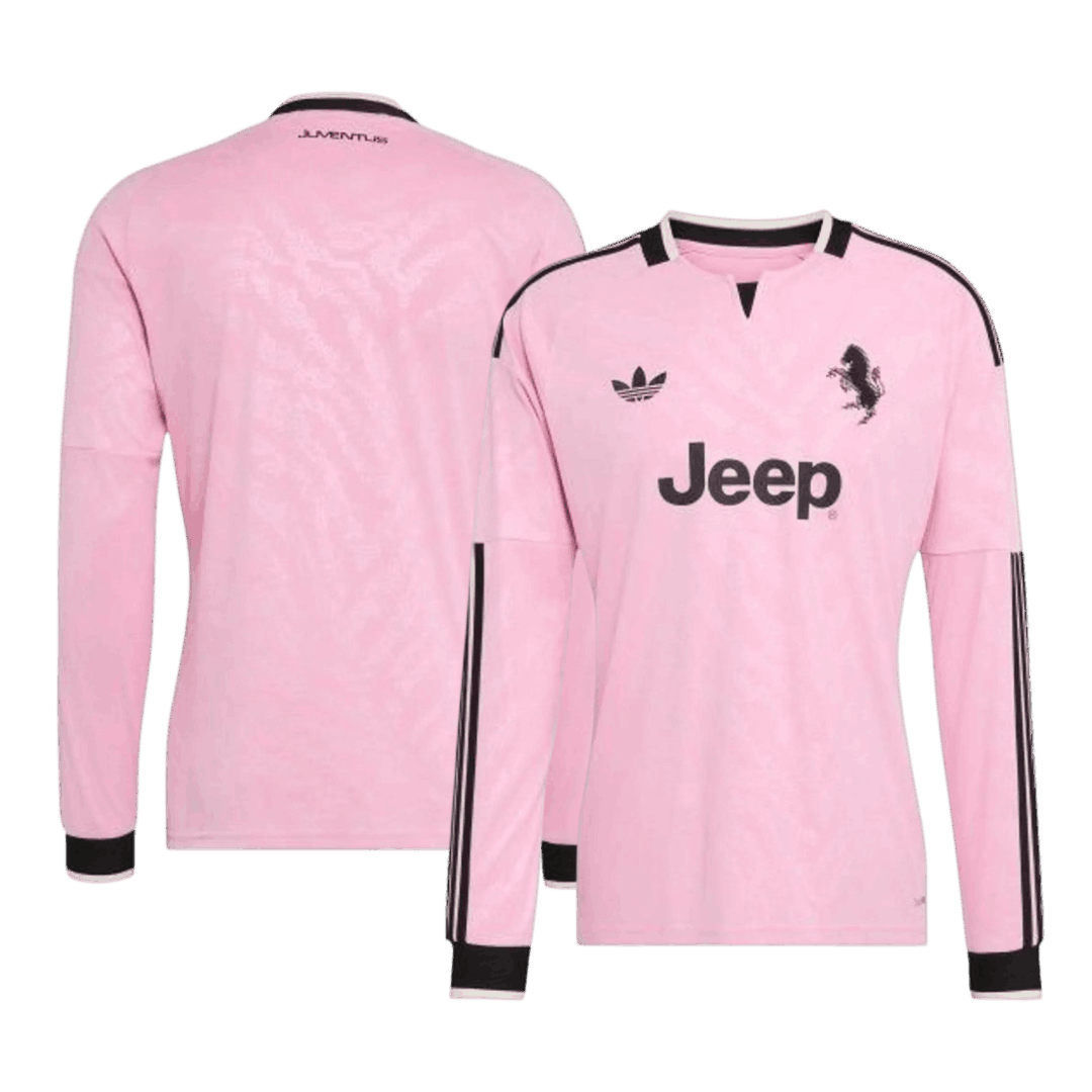 Juventus Away Long Sleeve Soccer Jersey 2026/27 Pink