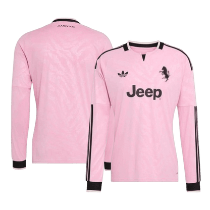 Juventus Away Long Sleeve Soccer Jersey 2026/27 Pink