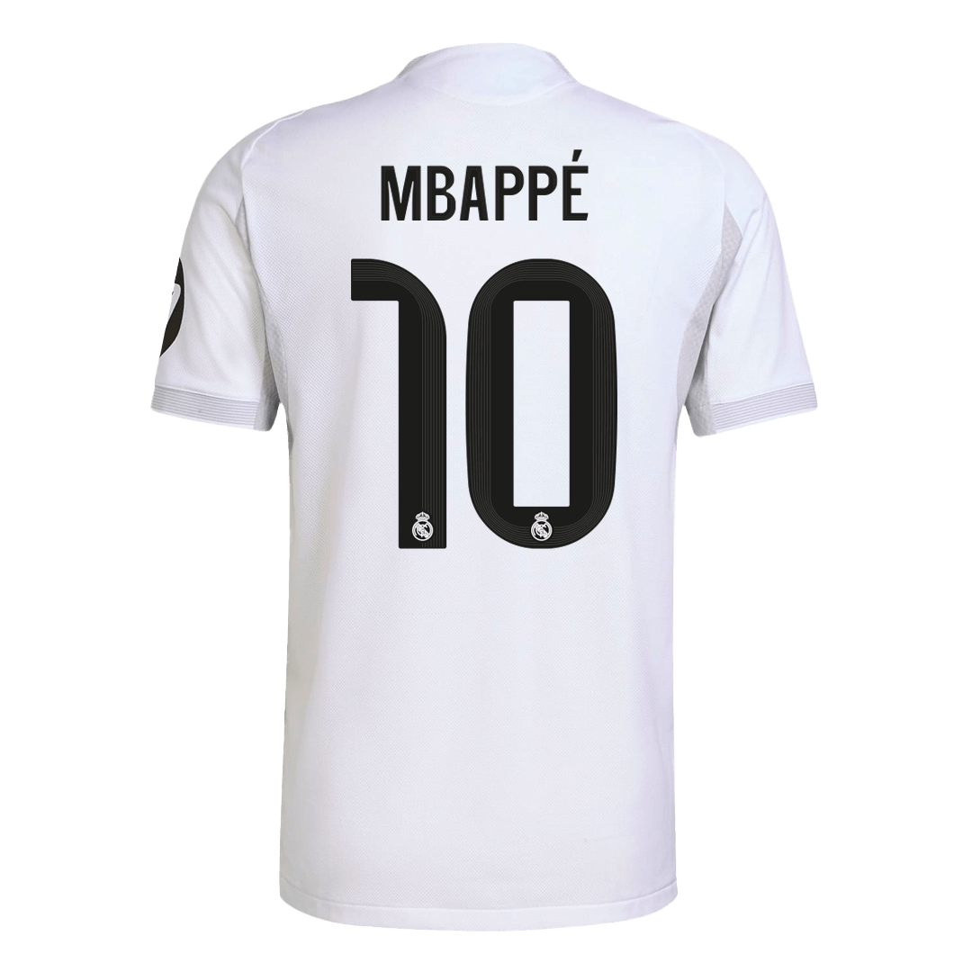 MBAPPÉ #10 Real Madrid Home Soccer Jersey 2025/26 White