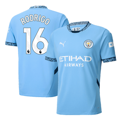 RODRIGO #16 Manchester City Home football shirt 2024/25