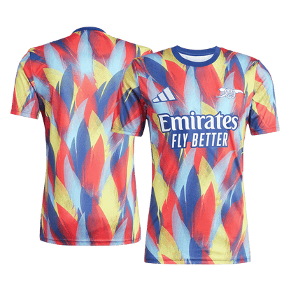 Arsenal Pre-Match Soccer Jersey 2025/26 Colorful