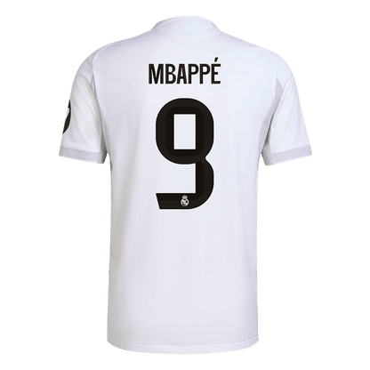 MBAPPÉ #9 Authentic Real Madrid Home Soccer Jersey 2025/26 White