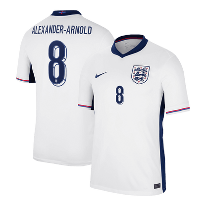 ALEXANDER-ARNOLD #8 England Home Soccer Jersey Euro 2024