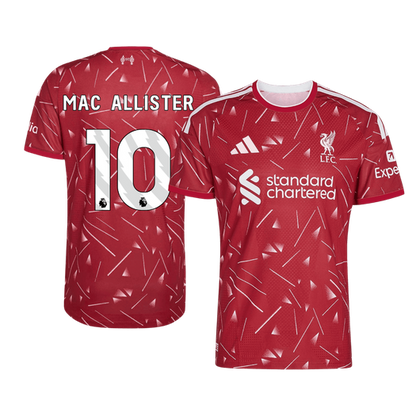 Authentic MAC ALLISTER #10 Liverpool Home Soccer Jersey 2026/27