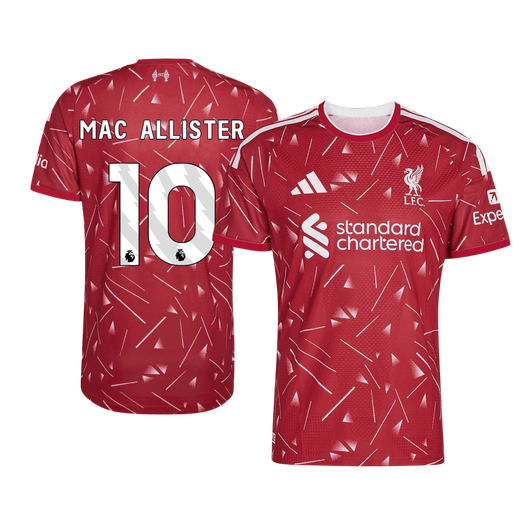 Authentic MAC ALLISTER #10 Liverpool Home Soccer Jersey 2026/27