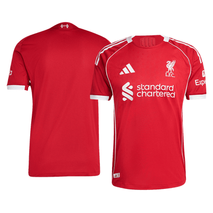 Authentic Liverpool Home Soccer Jersey 2025/26 Red