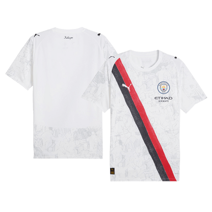 Manchester City KidSuper Soccer Jersey 2025/26 White