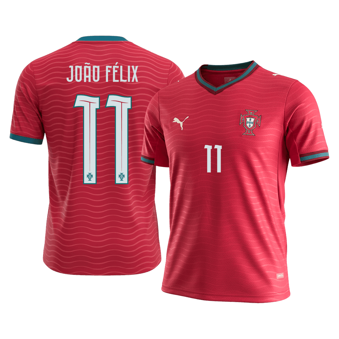 JOÃO FÉLIX #11 Portugal Home Soccer Jersey World Cup 2026 Red
