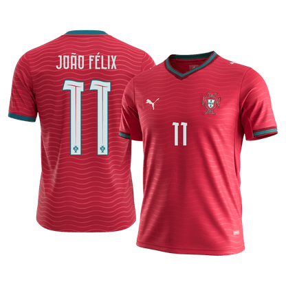 JOÃO FÉLIX #11 Portugal Home Soccer Jersey World Cup 2026 Red