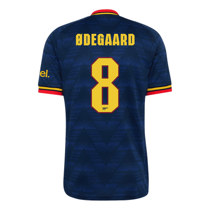 ØDEGAARD #8 Arsenal Away Soccer Jersey 2026/27 Royal Blue - UCL