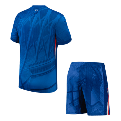 Chelsea Home Soccer Jersey Kit(Jersey+Shorts) 2025/26 Blue