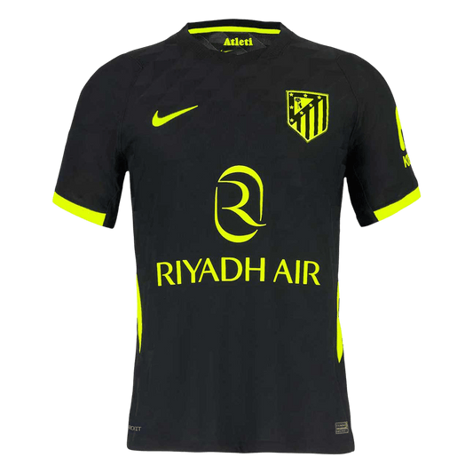 Atletico Madrid Away Football Shirt 2026/27 Black