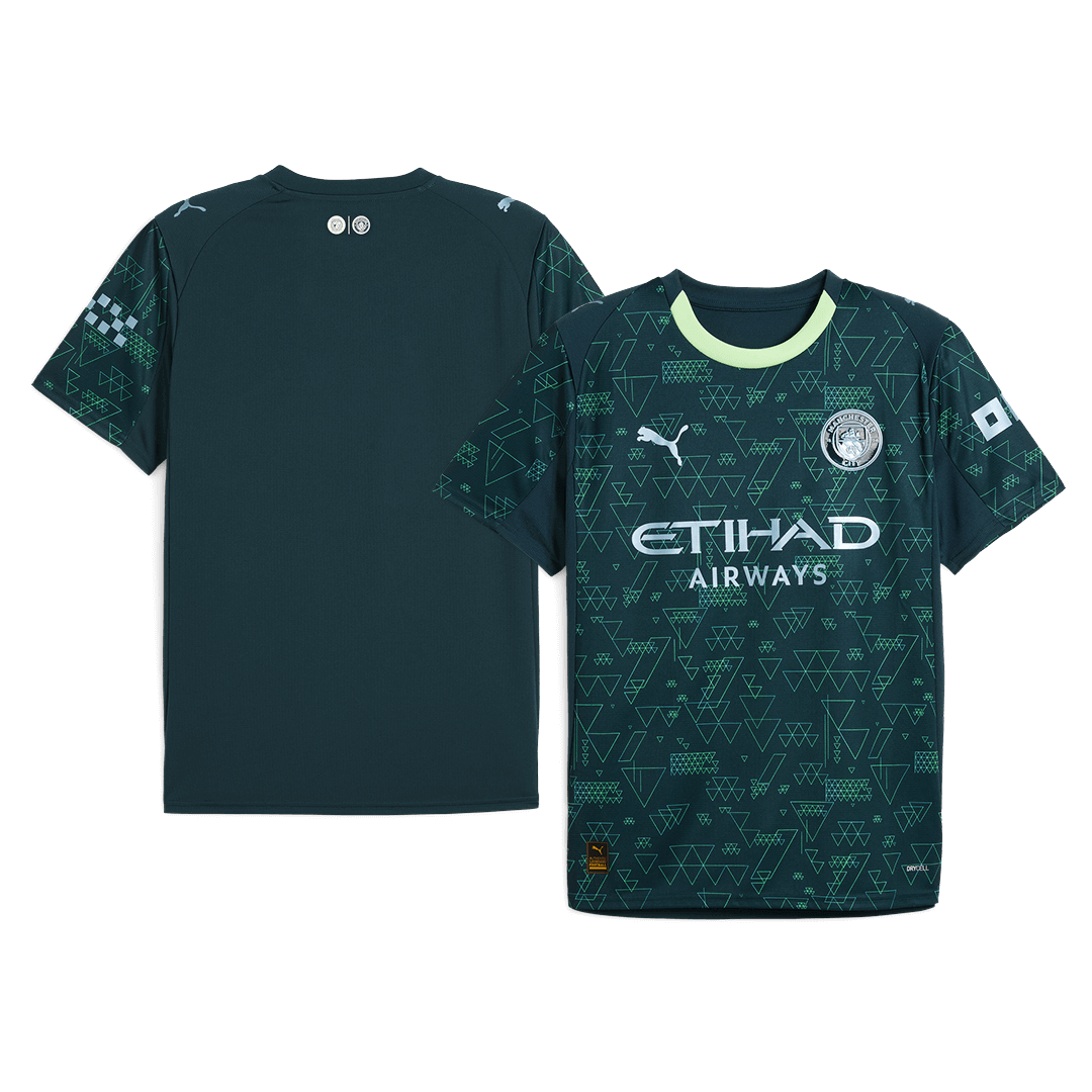 Manchester City Fourth Soccer Jersey 25/26 Green