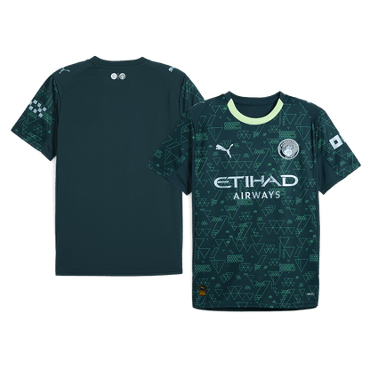 Manchester City Fourth Soccer Jersey 25/26 Green