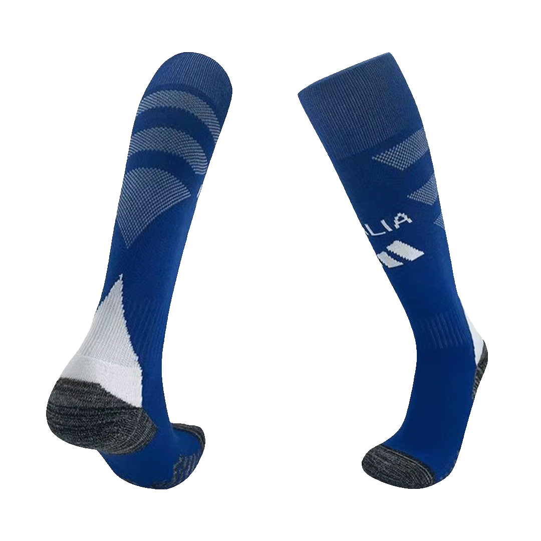 Italy Home Soccer Jersey Kit(Jersey+Shorts+Socks) Euro 2024