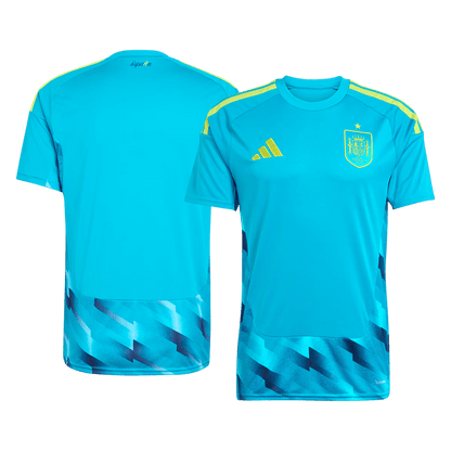 Spain Goalkeeper Soccer Jersey World Cup 2026 Blue