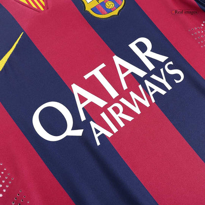 Retro SUÁREZ  #9 2014/15 Barcelona Home Soccer Jersey